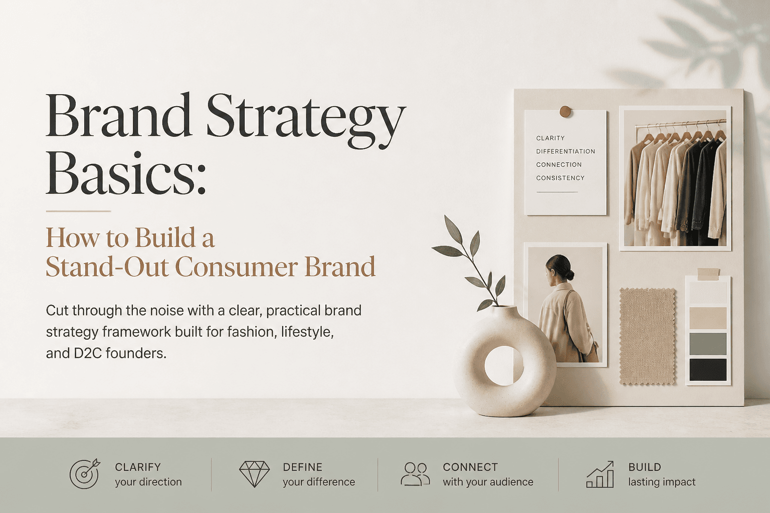 Brand Strategy Basics: How to Build a Stand-Out Consumer Brand